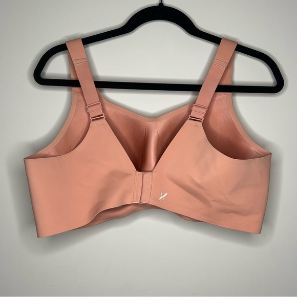 Knix Padded V-Neck Bra - Wide Strap size 8 in pink ginger - Picture 9 of 12